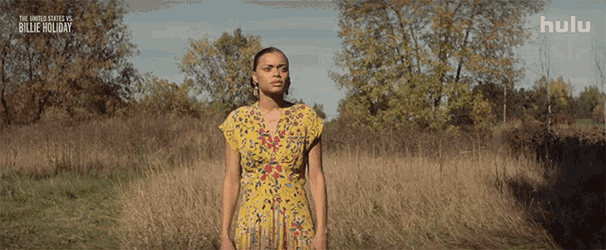 Shocked Billie Holiday GIF
