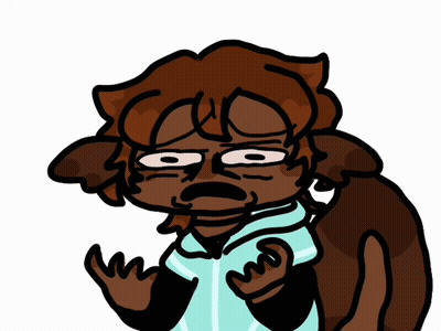 Shocked Cat Cartoon GIF