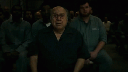 Shocked Danny Devito Oh My God GIF