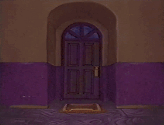 Shocked Dining Critters GIF