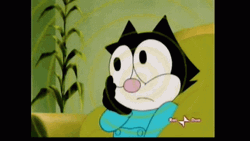 Shocked Felix The Cat GIF