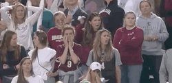 Shocked Fsu Supporters GIF