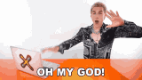 Shocked Hairstylist Brad Mondo Oh My God GIF