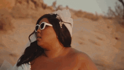 Shocked Lizzo As A Bride GIF