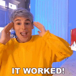 Shocked Man Says It Worked GIF