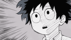 Shocked Midoriya Skectch GIF