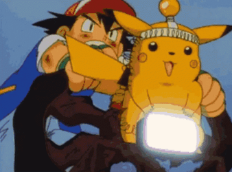 Shocked Pikachu Blast GIF