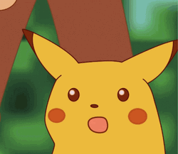 Shocked Pikachu Talking GIF
