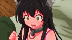 Shocked Rem Galeu Anime Girl