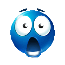 Shocked Shock Sticker GIF