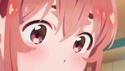 Shocked Sumi Sakurasawa Blushing Anime GIF