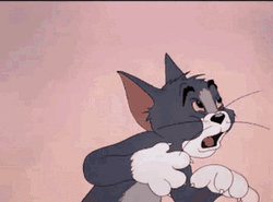 Shocked Tom And Jerry Cat
