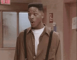 Shocked Will Smith Bel-air
