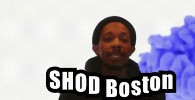 Shod Boston Name Tag GIF