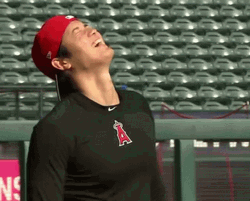 Shohei Ohtani Laughing GIF