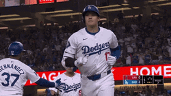 Shohei Ohtani Running High Five GIF