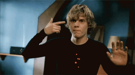 Shoot Myself Evan Peters GIF