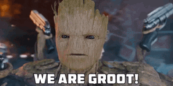 Shoot We Are Groot GIF