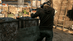 Shooter Guy Hiding GIF