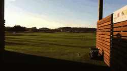 Shooter McGavin Hitting Golf Ball GIF