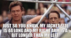 Shooter McGavin Longer Than My Left GIF