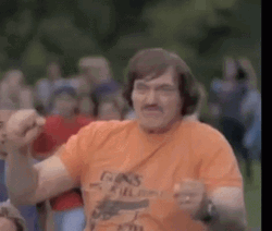 Shooter McGavin Mr. Larson Fist Pump GIF