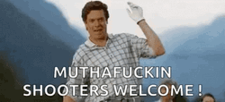 Shooter McGavin Muthafuckin Welcome GIF