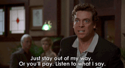 Shooter McGavin Out Of My Way GIF
