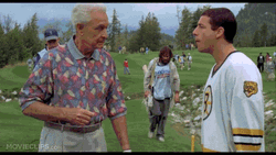 Shooter McGavin Punching Old Man GIF
