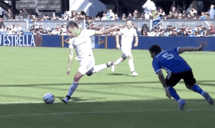 Shooters Shoot Amazing Soccer Goal Slow Motion GIF