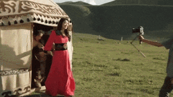 Shooting A Movie In Kyrgyzstan GIF