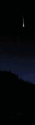 Shooting Star Falling Night Sky GIF