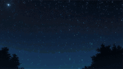 Shooting Star Night Skies GIF