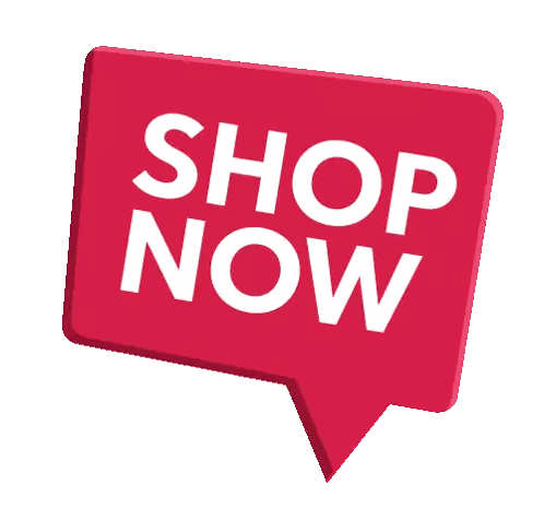Shop Now Speech Bubble Sticker