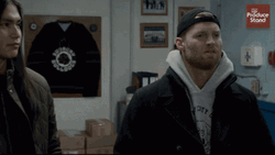 Shoresy And Stewart Pleasantly Surprised GIF