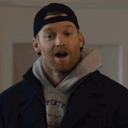 Shoresy Smiling Showing Missing Tooth GIF