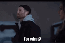 Shoresy Turning Around Asking For What GIF