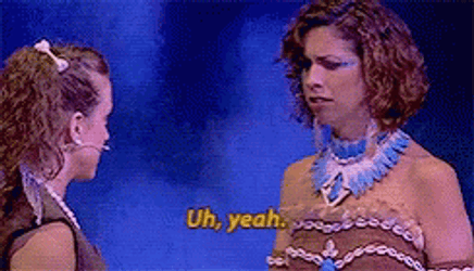 Short Curly Hair Lady Uh Yeah GIF