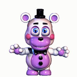 Short Dancing Freddy Jumping GIF