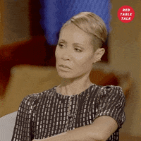 Short Hair Lady Saying Ohhh GIF