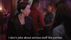 Short Haired Serious Woman Straight Face GIF