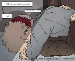 Shoto Todoroki Cuddle GIF