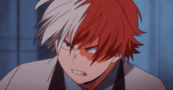 Shoto Todoroki Ice Attack GIF