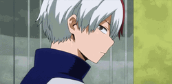 Shoto Todoroki Side Eye GIF