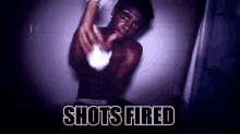 Shots Fired Mackiah Finger Gun GIF