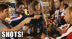 Shots Shots Shots Adam DeVine Workaholics GIF