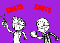 Shots Shots Shots Drunk Guys Mobile Sketch GIF
