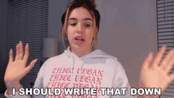 Should I Write That Down GIF