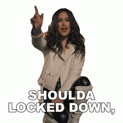 Shoulda Locked Down Laid Low GIF