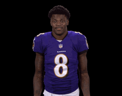 Shoulder Shrug Lamar Jackson Baltimore Ravens GIF